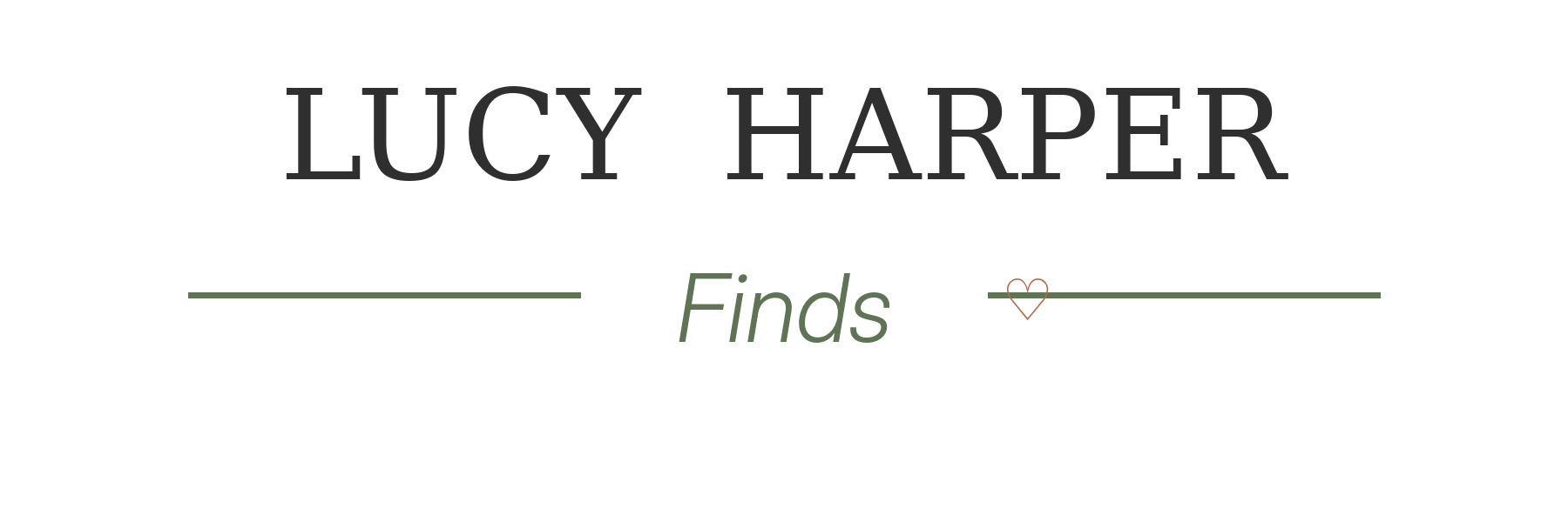 Lucy Harper Finds